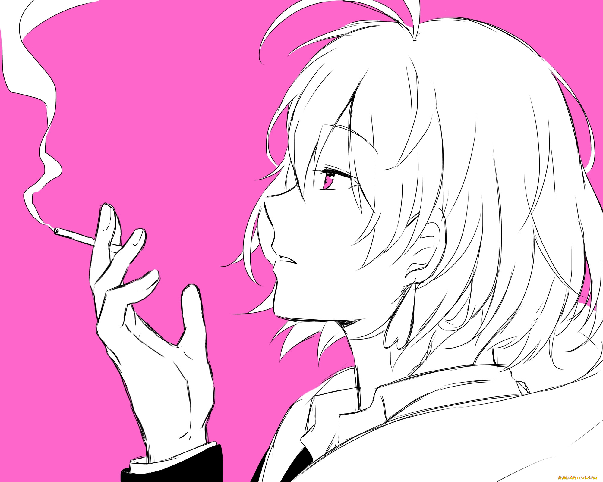 , servamp, snow, lily